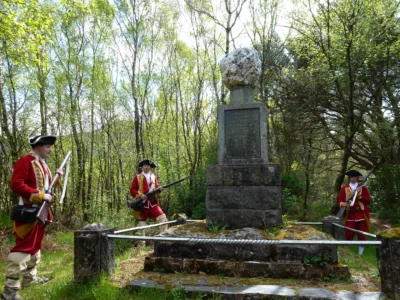 Site of the hanging of James Stewart